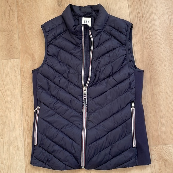 Gap blue puffer vest - Picture 1 of 3